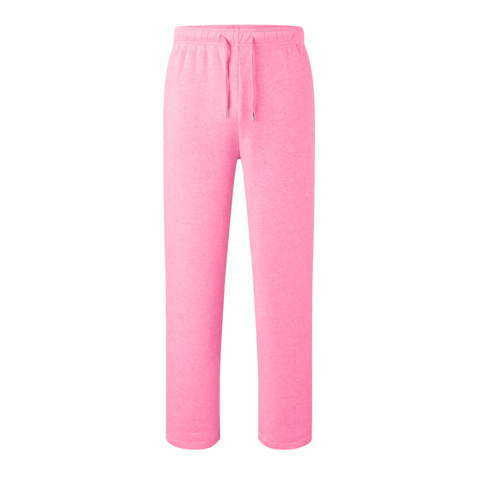 thumbnail image 5 of Pantalones de yoga de cintura alta con forro polar para mujer - Pierna ancha y recta, bolsillos para hacer ejercicio/uso informal (S-XXXL), 5 of 6